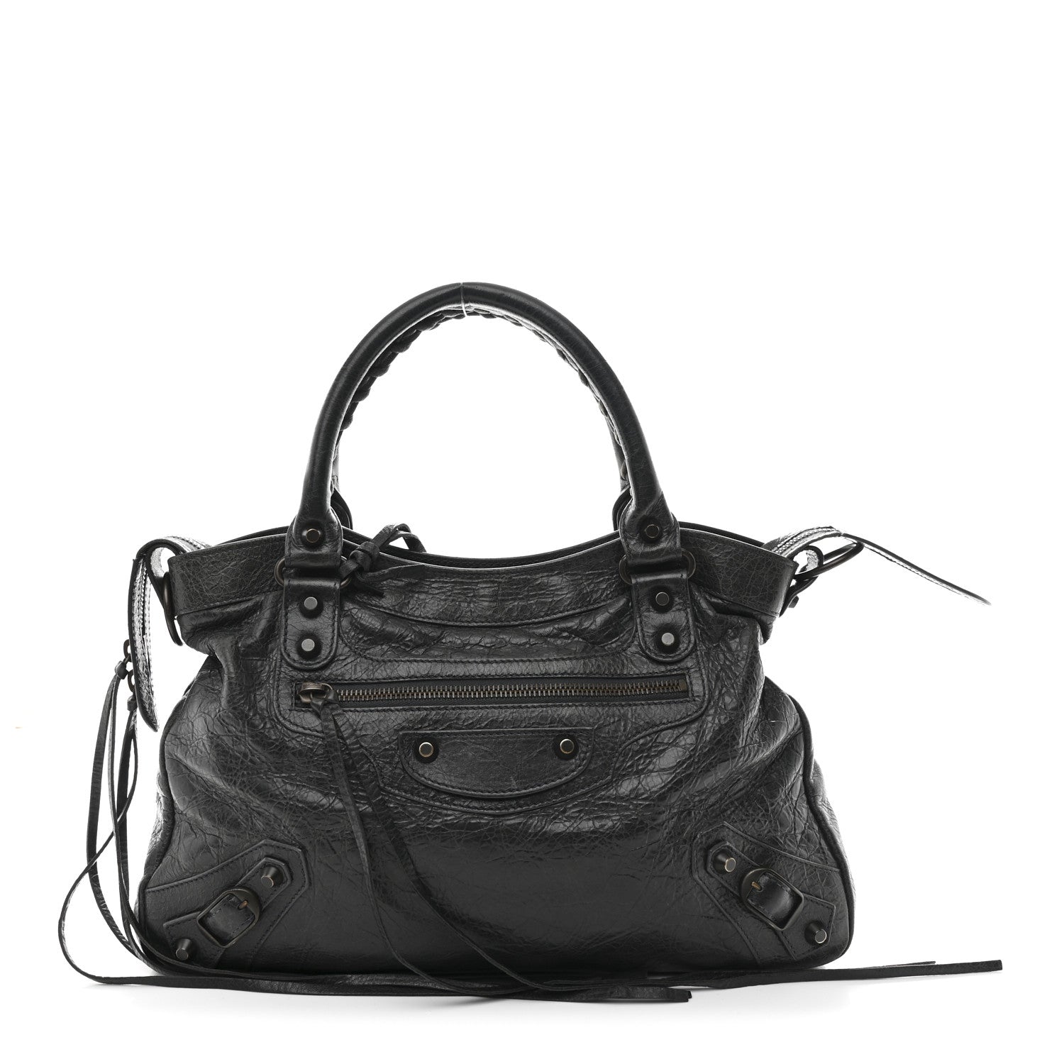 Balenciaga Agneau Classic Hardware Town Anthracite 1 of 12