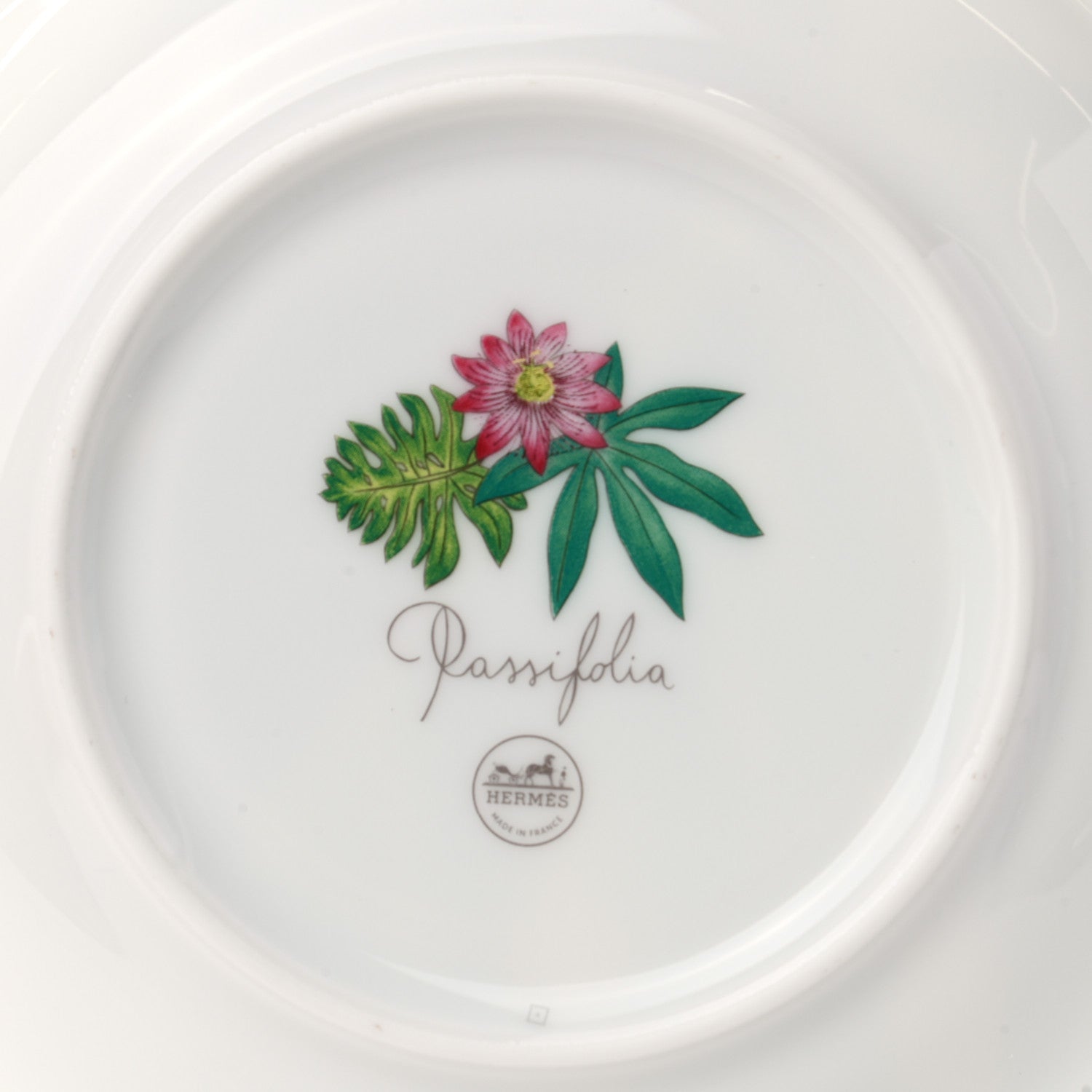 Hermes Porcelain Passifolia Soup Plate 6 of 7
