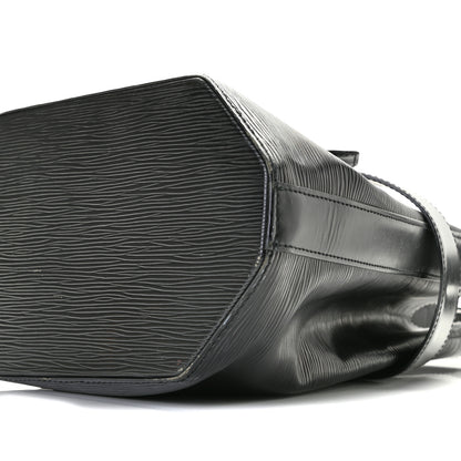 Louis Vuitton Epi Sac D'Epaule Black 6 of 10