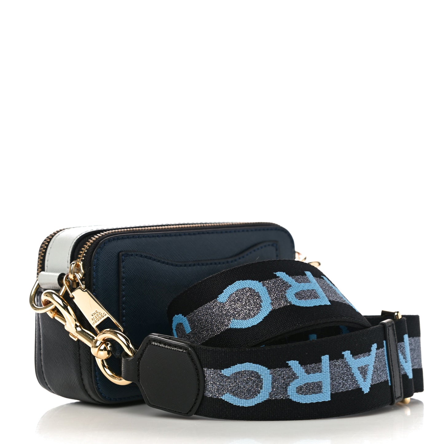 Saffiano Small Snapshot Camera Bag New Blue Sea Multicolor