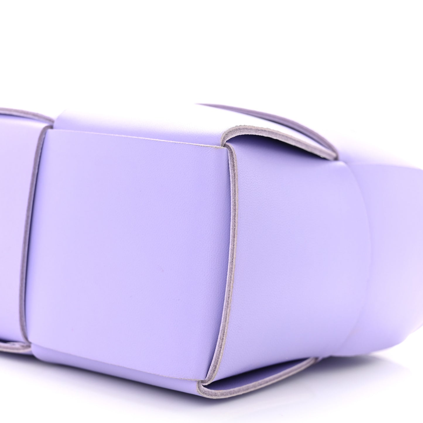 Nappa Maxi Intreccio Mini Arco Tote Wisteria