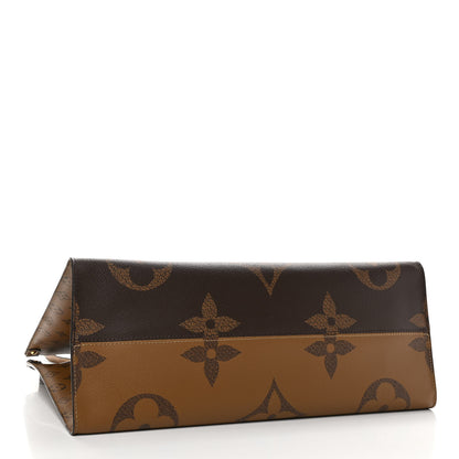Louis Vuitton Reverse Monogram Giant Onthego GM 4 of 9