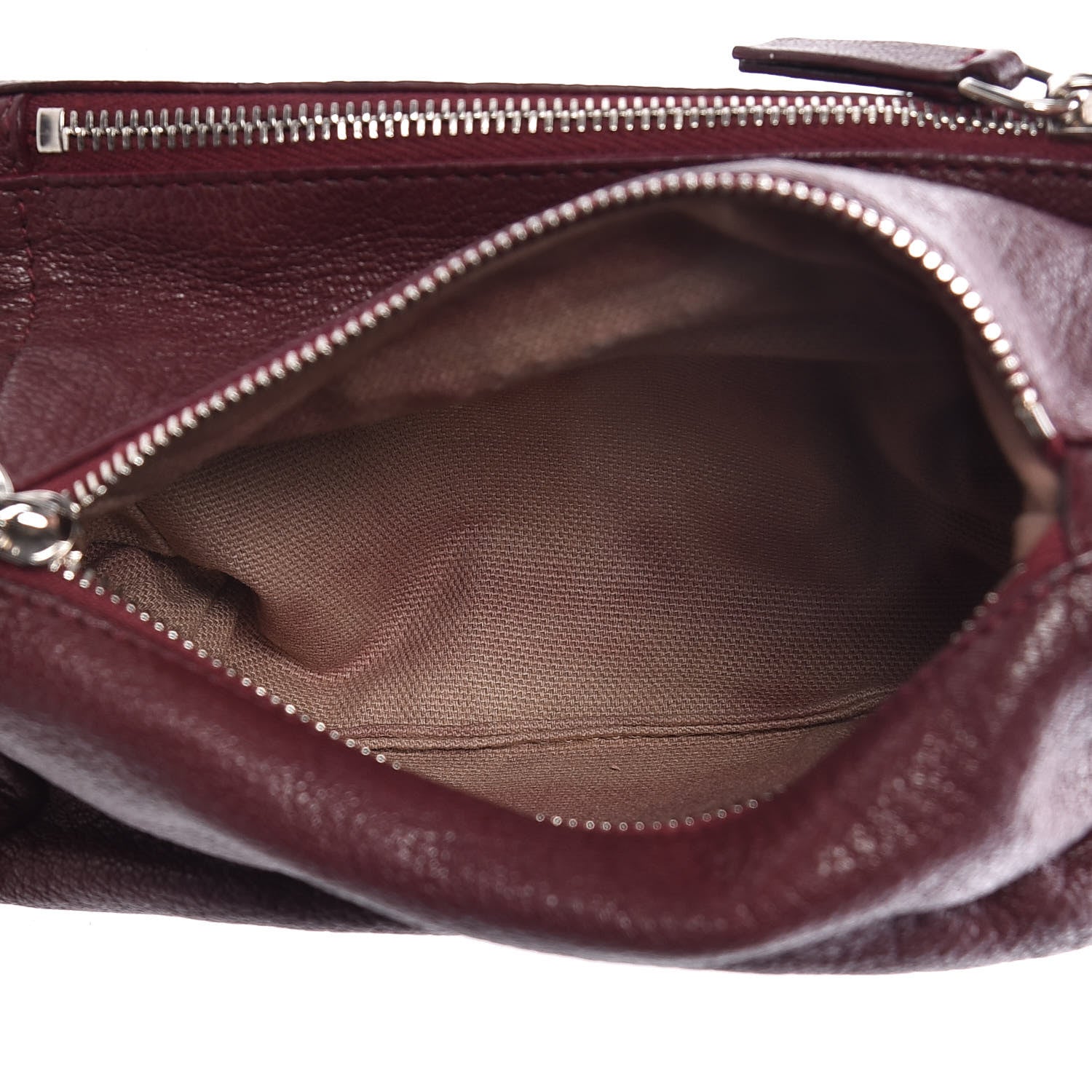 Givenchy Sugar Goatskin Pandora Wristlet Oxblood 5 of 13