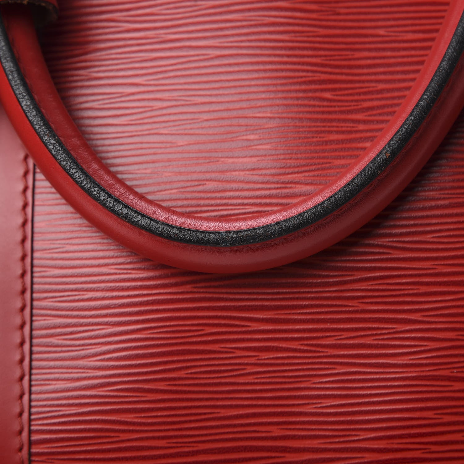 Louis Vuitton Epi Keepall 50 Castillan Red 16 of 19