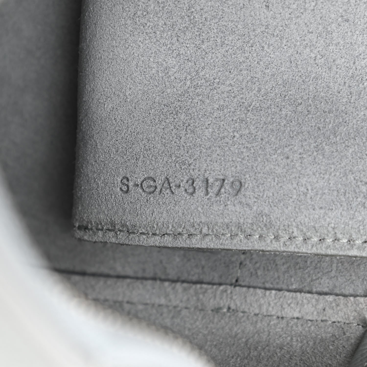 Celine Grained Calfskin Micro Belt Bag Cloud 8 of 12