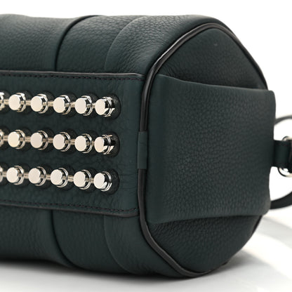 Alexander Wang Pebbled Lambskin Mini Rockie Dark Green Silver Hardware 8 of 8
