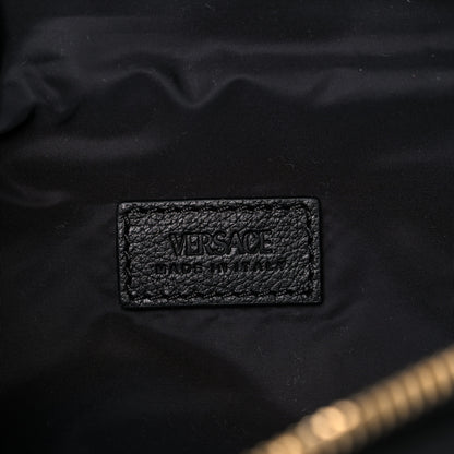 Versace Grained Calfskin Vanitas Medea Belt Bag Black 6 of 9