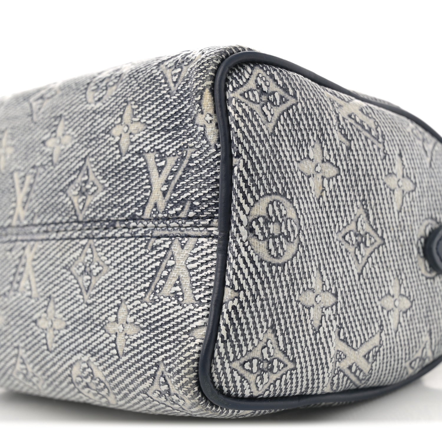 Louis Vuitton Monoglam Speedy Bandouliere 20 Blue 9 of 10