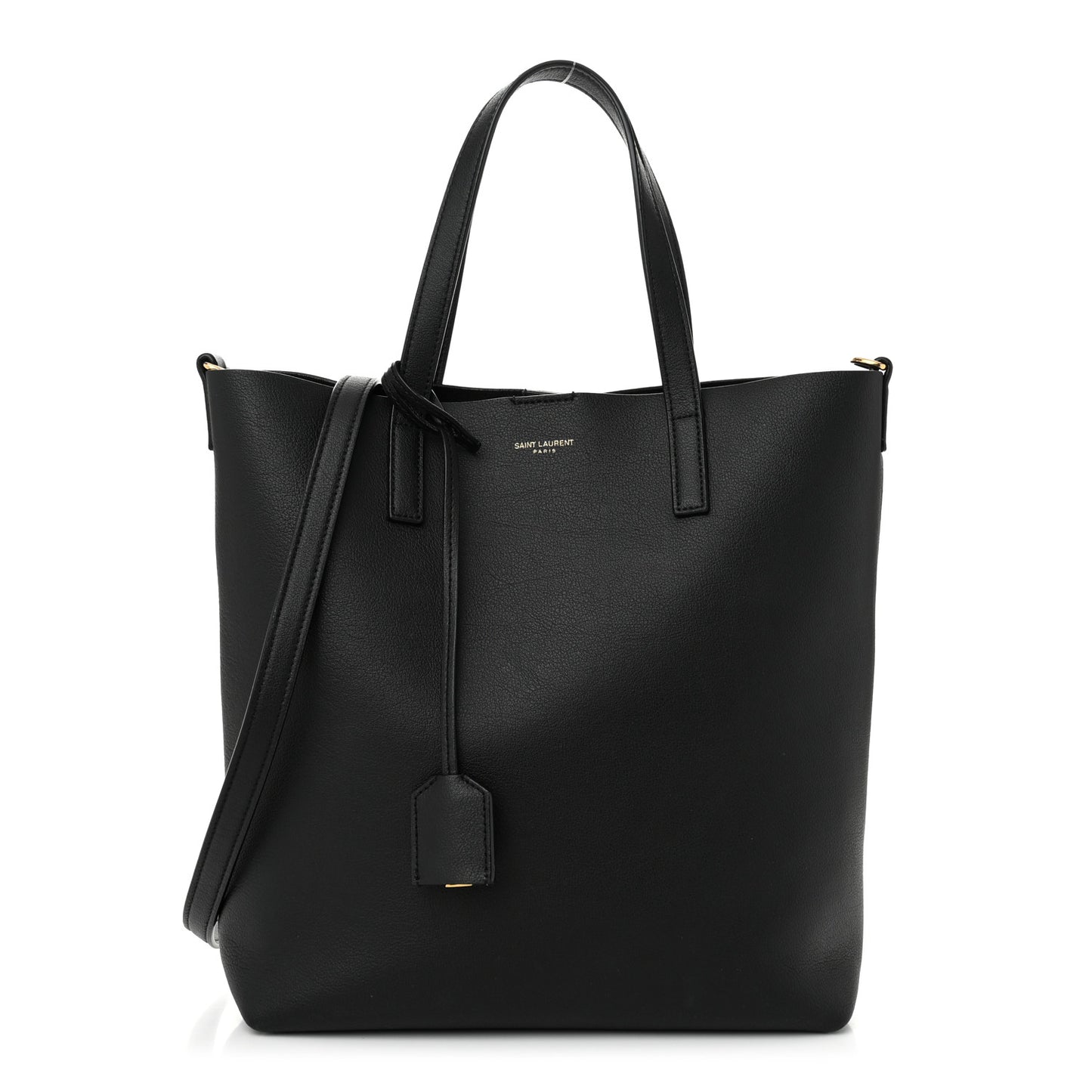 Calfskin Toy Shopping Tote Black