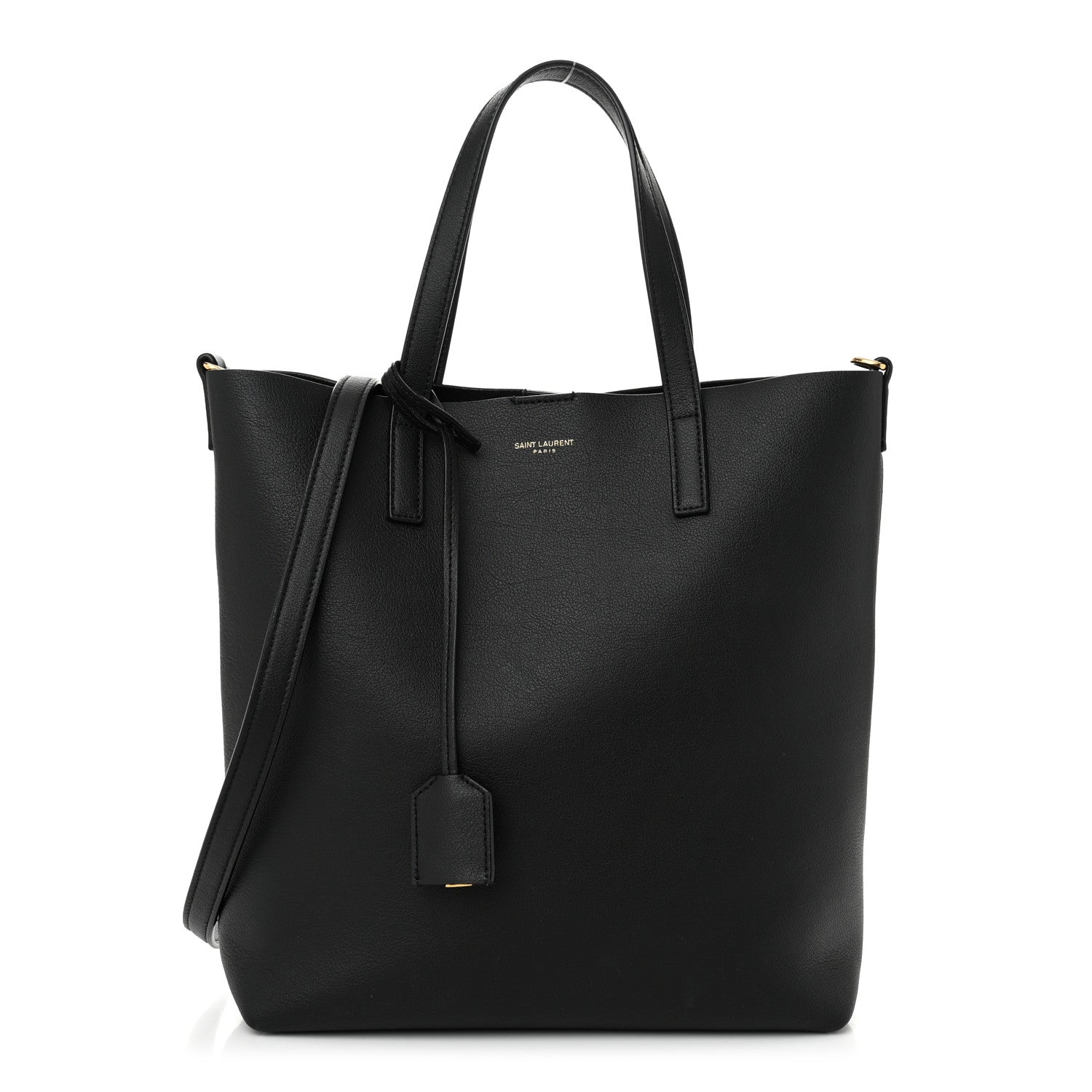 Saint Laurent Calfskin Toy Shopping Tote Black 1 of 10
