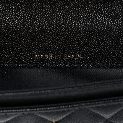 Chanel Caviar Quilted Boy Flap Card Holder Black 7 of 8