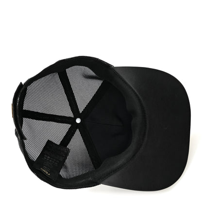 Fendi Canvas Mesh FF Reloaded Baseball Hat Black 7 of 9
