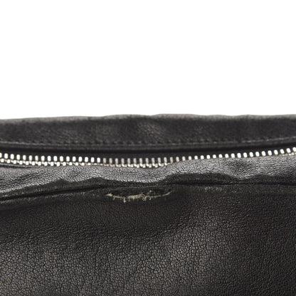 Saint Laurent Lambskin Monogram Small Lou Camera Bag Black 13 of 19