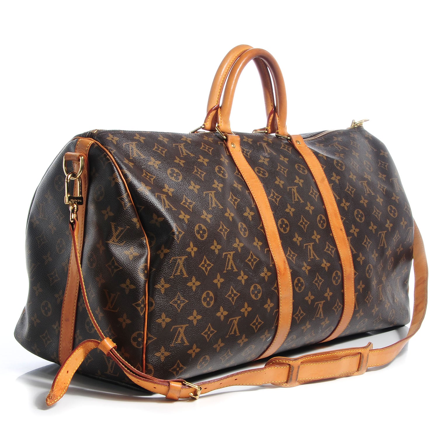 Louis Vuitton Monogram Keepall Bandouliere 55 3 of 14