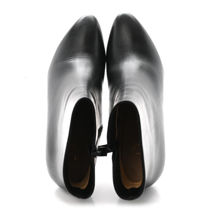Christian Louboutin Calfskin So Eleanor 85 Ankle Boots 37 Black 2 of 8