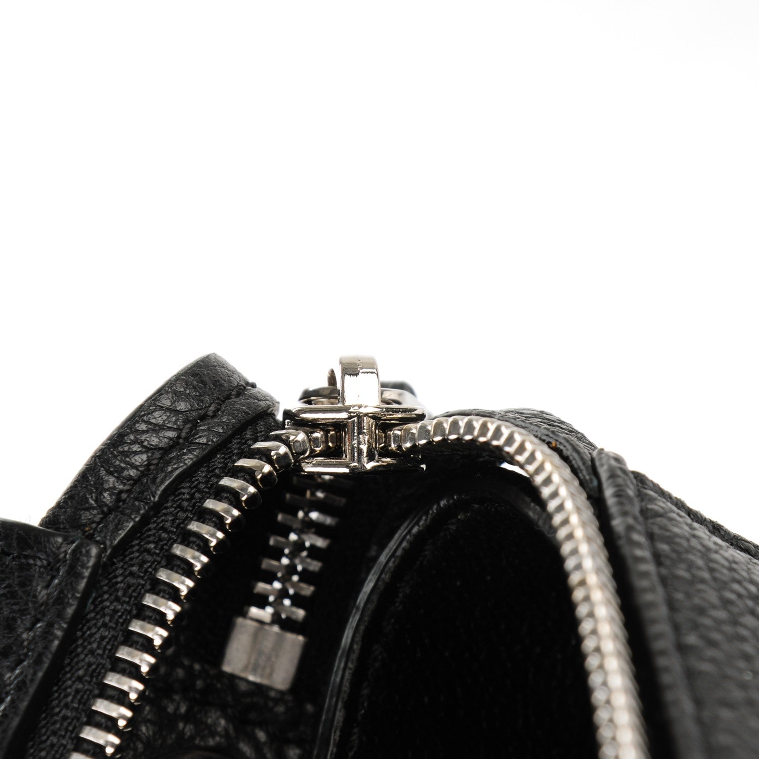 Celine Grained Calfskin Large Edge Shoulder Bag Black 7 of 9