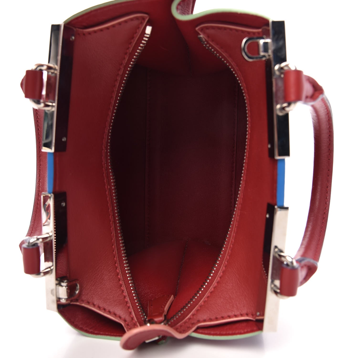 Fendi Vitello Dolce Mini 3jours Tote Ribes 5 of 10