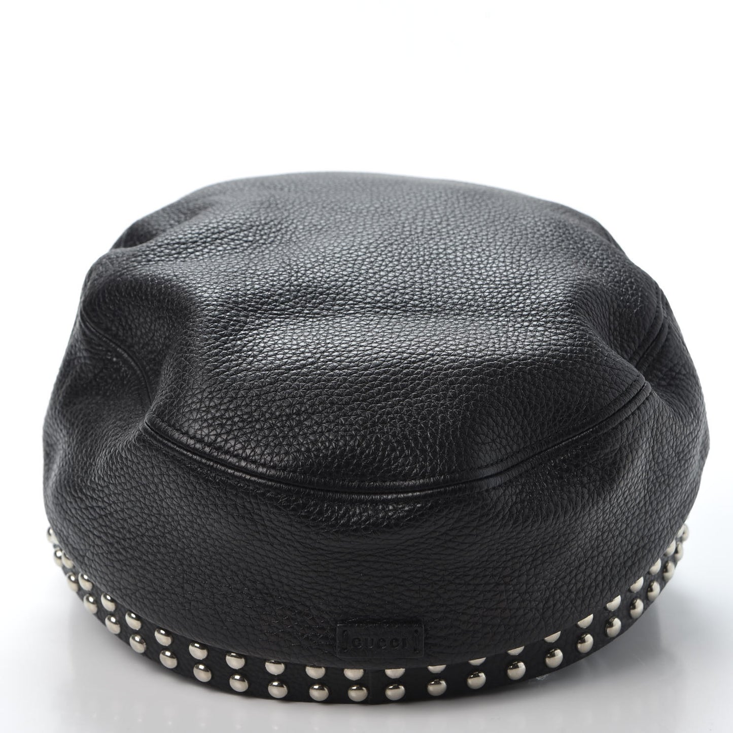 Calfskin Studded Cellarius Hat L Black