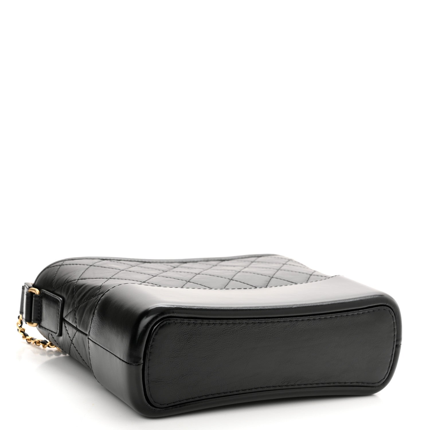 Chanel Aged Calfskin Quilted New Medium Gabrielle Hobo Black 4 of 11