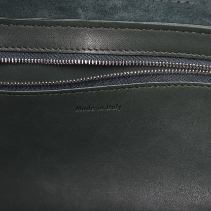 Celine Smooth Calfskin Medium Big Bag Dark Green 6 of 10