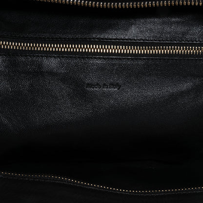 Celine Smooth Calfskin Mini Luggage Black 6 of 9