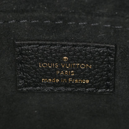 Louis Vuitton Empreinte Monogram Giant Petit Sac Plat Black Beige 6 of 9