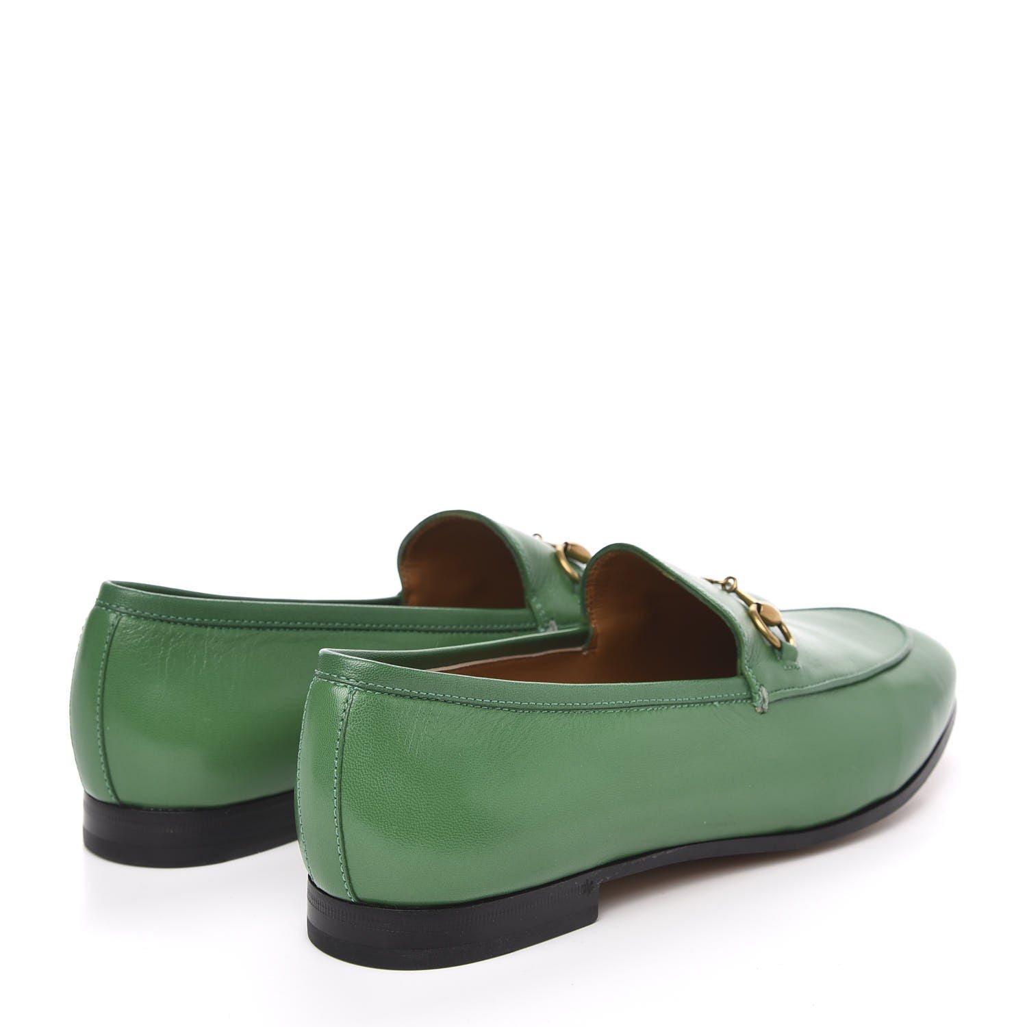 Gucci Malaga Kid Womens Jordaan Loafers 41 New Shamarock 7 of 20