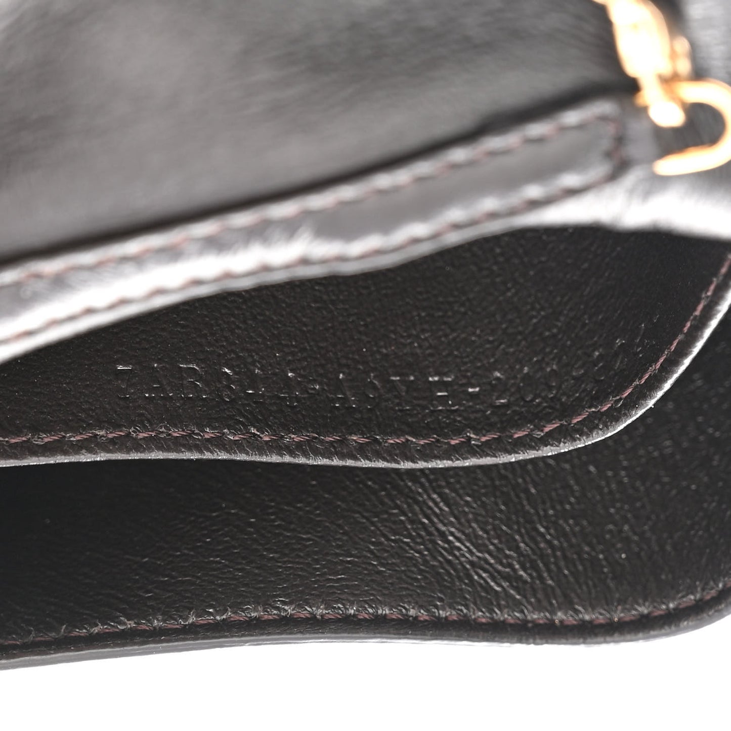 Glazed Fabric FF 1974 Nano Baguette Charm Mogano Panna