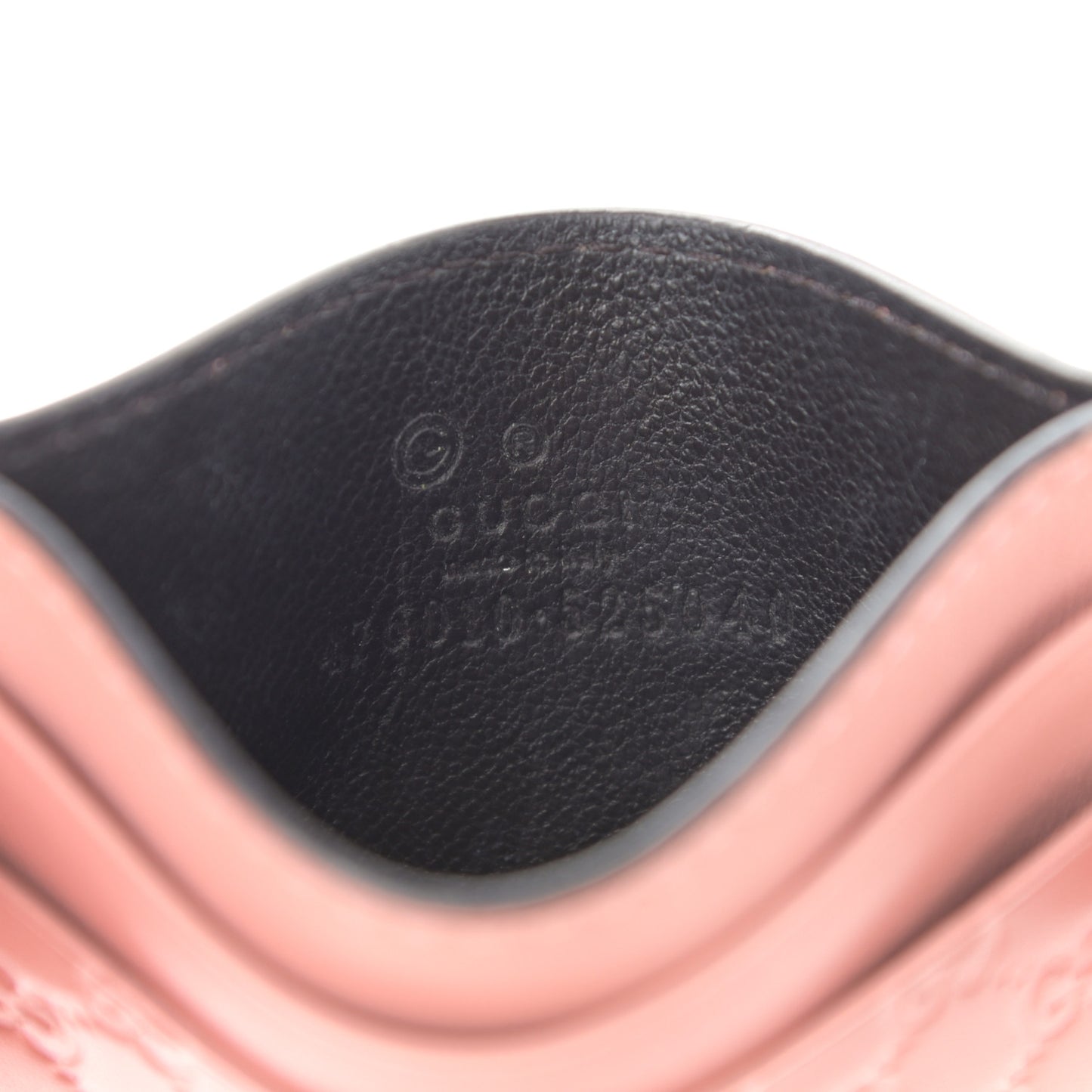 Microguccissima Card Holder Soft Pink