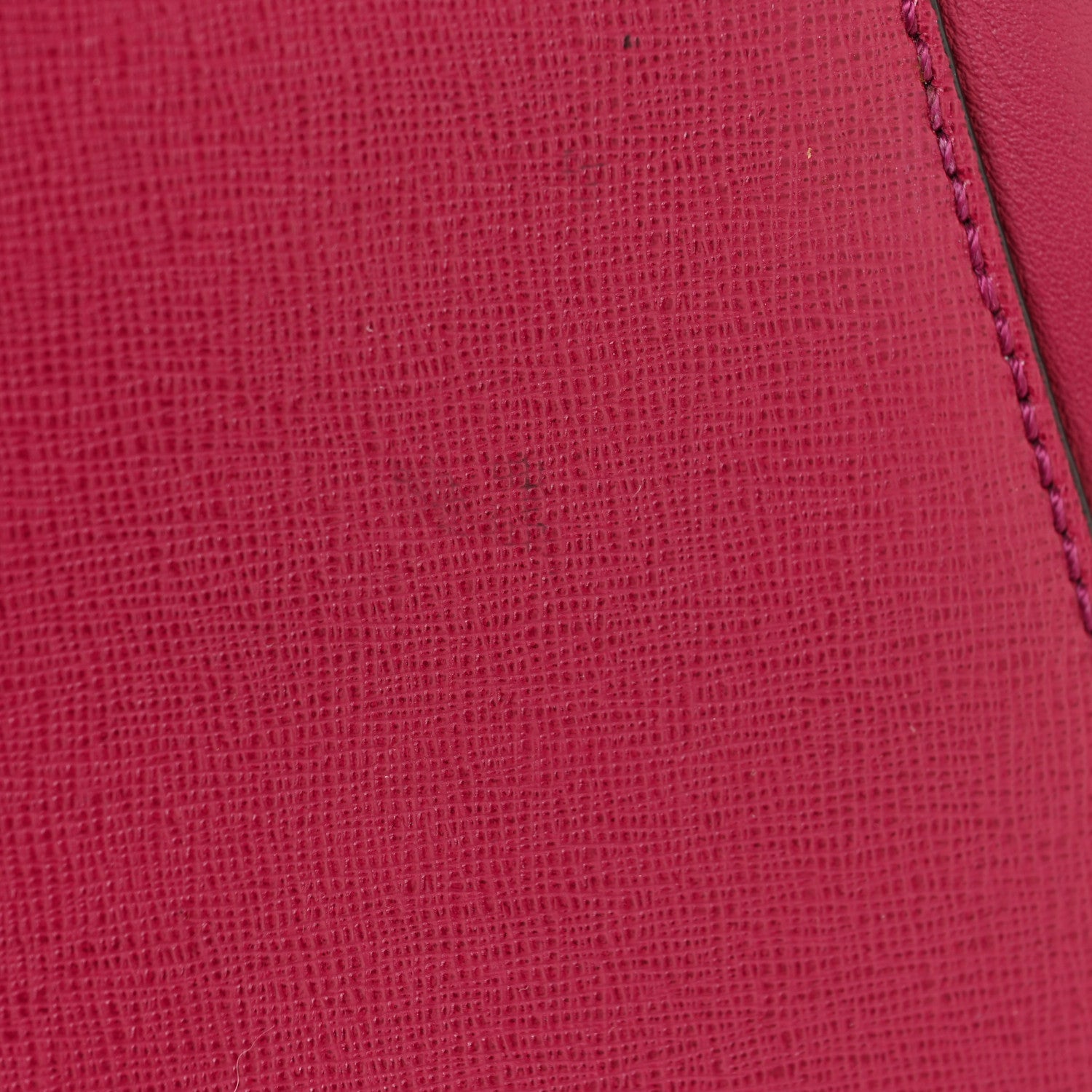 Fendi Vitello Elite Flamingo Regular 2Jours Tote Amarena 13 of 14