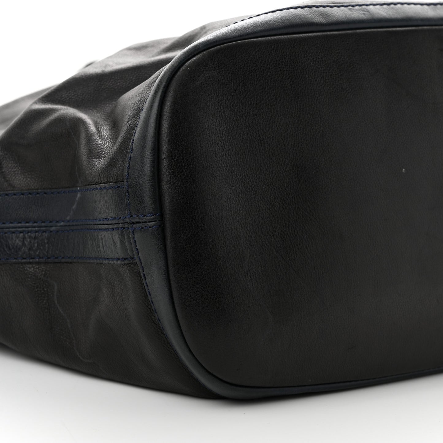 Sugar Goatskin Large Nightingale Black Navy