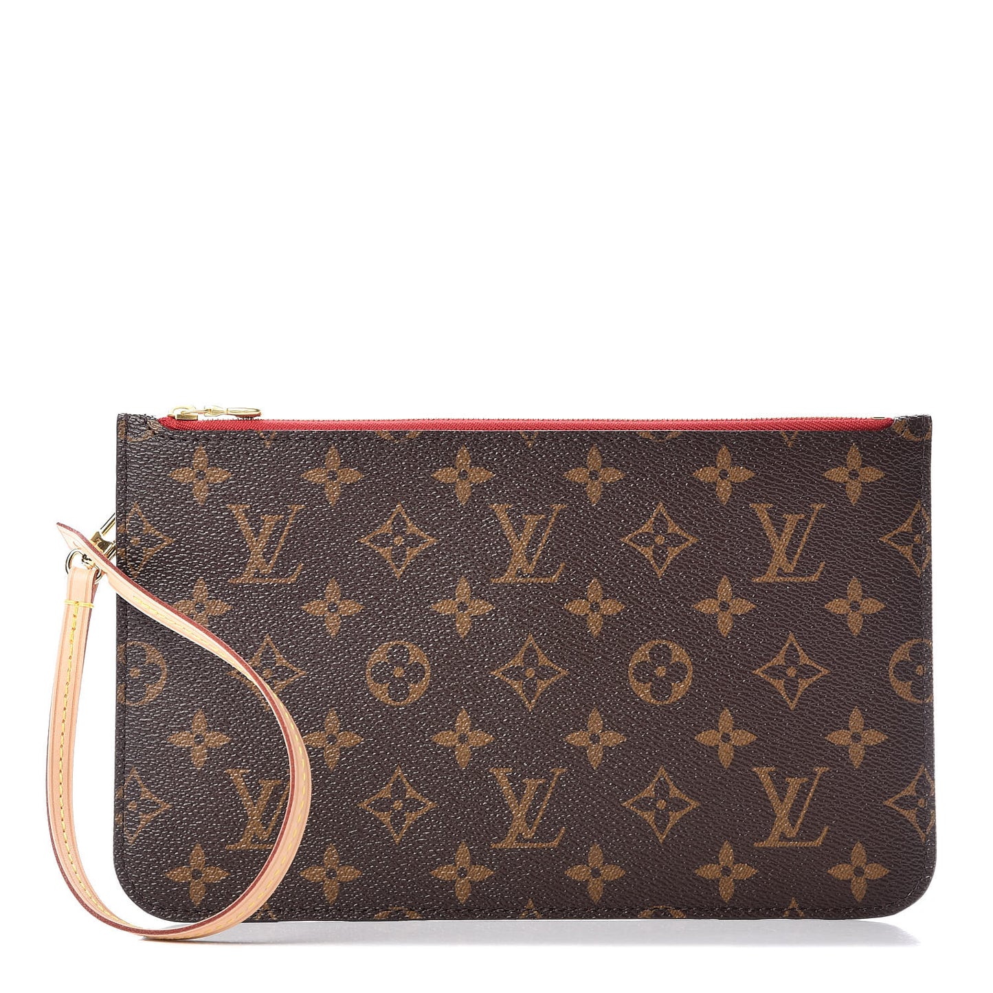 Monogram Neverfull MM GM Pochette Cherry