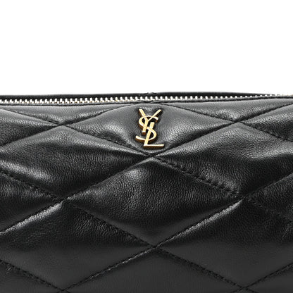 Saint Laurent Lambskin Monogram Mini Sade Tube Bag Black 8 of 10