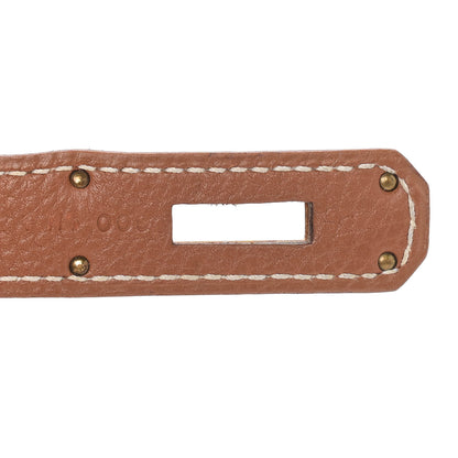 Hermes Togo Kelly Retourne 32 Gold 7 of 11