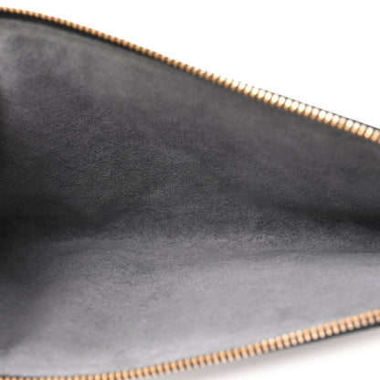 Louis Vuitton Epi Pochette Accessories 24 Black 5 of 9