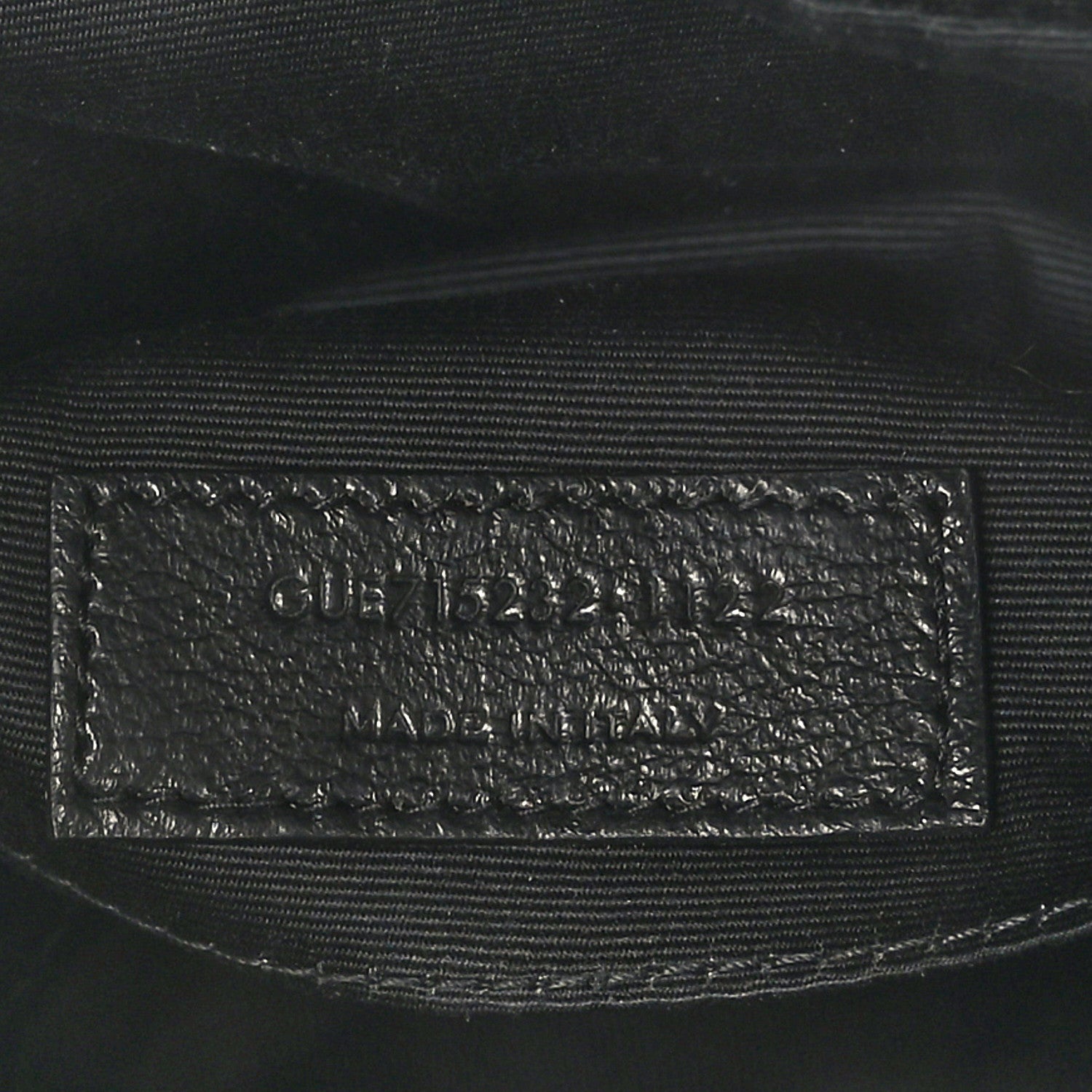 Saint Laurent Calfskin Matelasse Monogram Lou Camera Bag Black 7 of 9