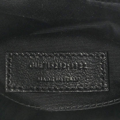 Saint Laurent Calfskin Matelasse Monogram Lou Camera Bag Black 7 of 9