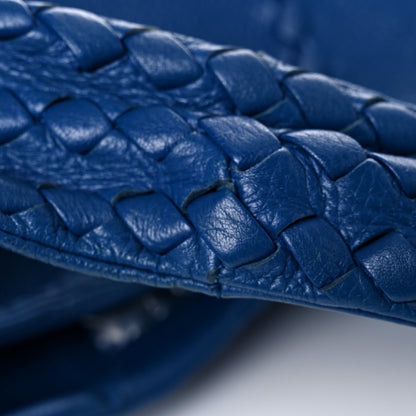 Bottega Veneta Cervo Deerskin Large Hobo Signal Blue 19 of 21