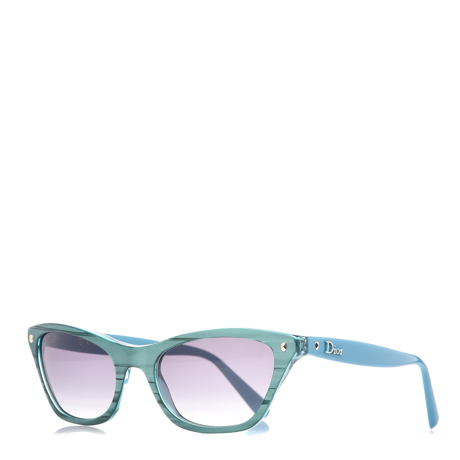 Christian Dior Les Marquises Hatuta Sunglasses Turquoise 1 of 8