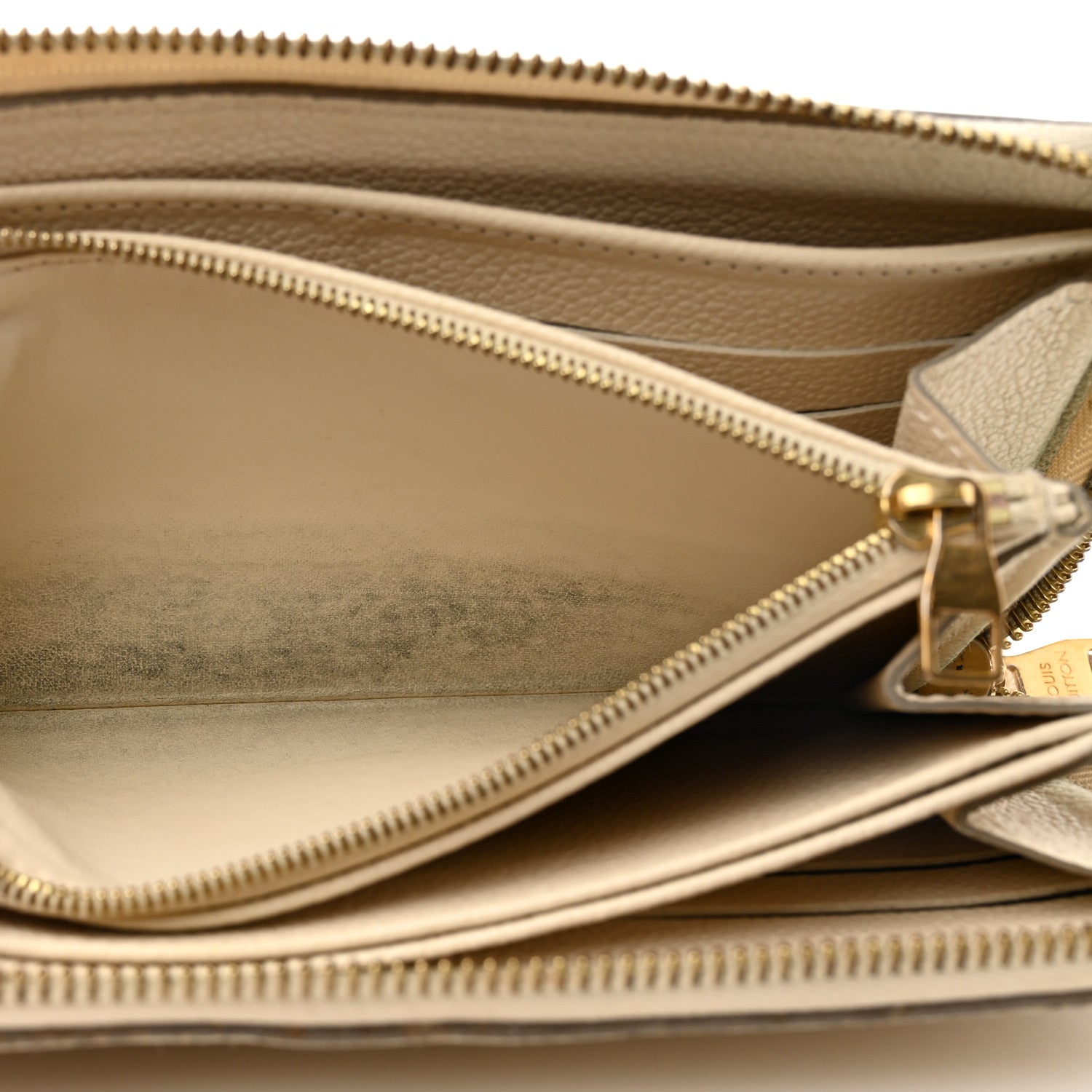 Louis Vuitton Empreinte Zippy Wallet Neige 14 of 14