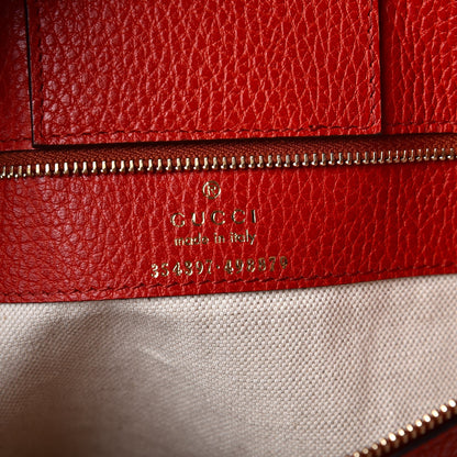 Gucci Dollar Calfskin Medium Swing Tote Oxidation 6 of 6