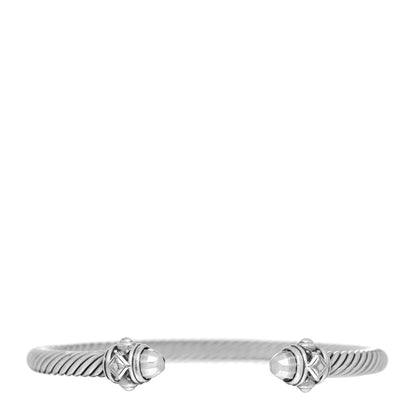 David Yurman Darkened Sterling Silver 5mm Renaissance Bracelet 1 of 3