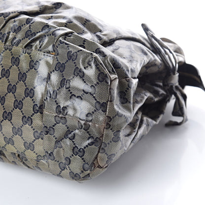 Gucci Crystal Monogram Hysteria Tote Navy Blue 14 of 14