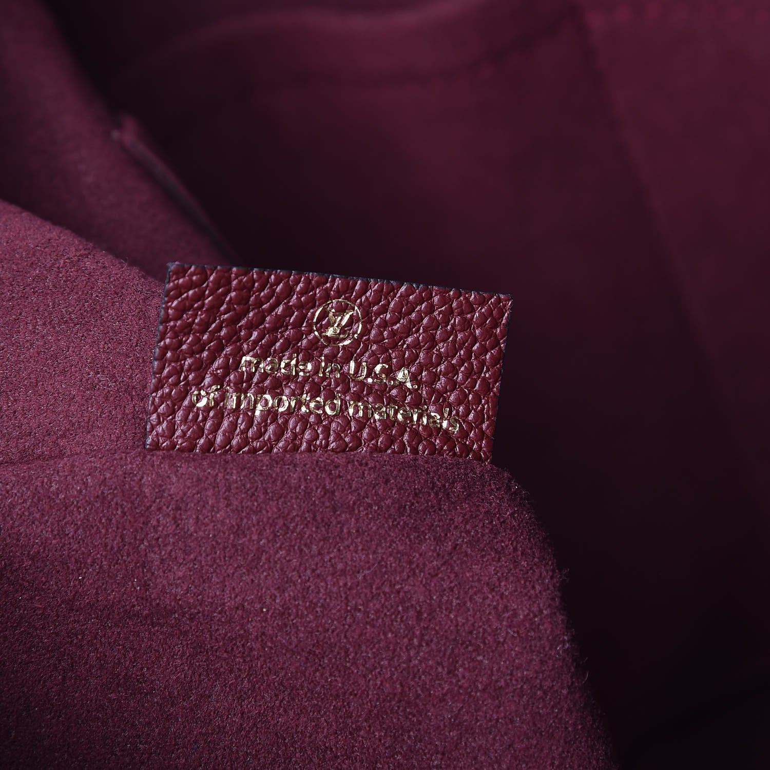 Louis Vuitton Monogram Surene MM Bordeaux 9 of 10