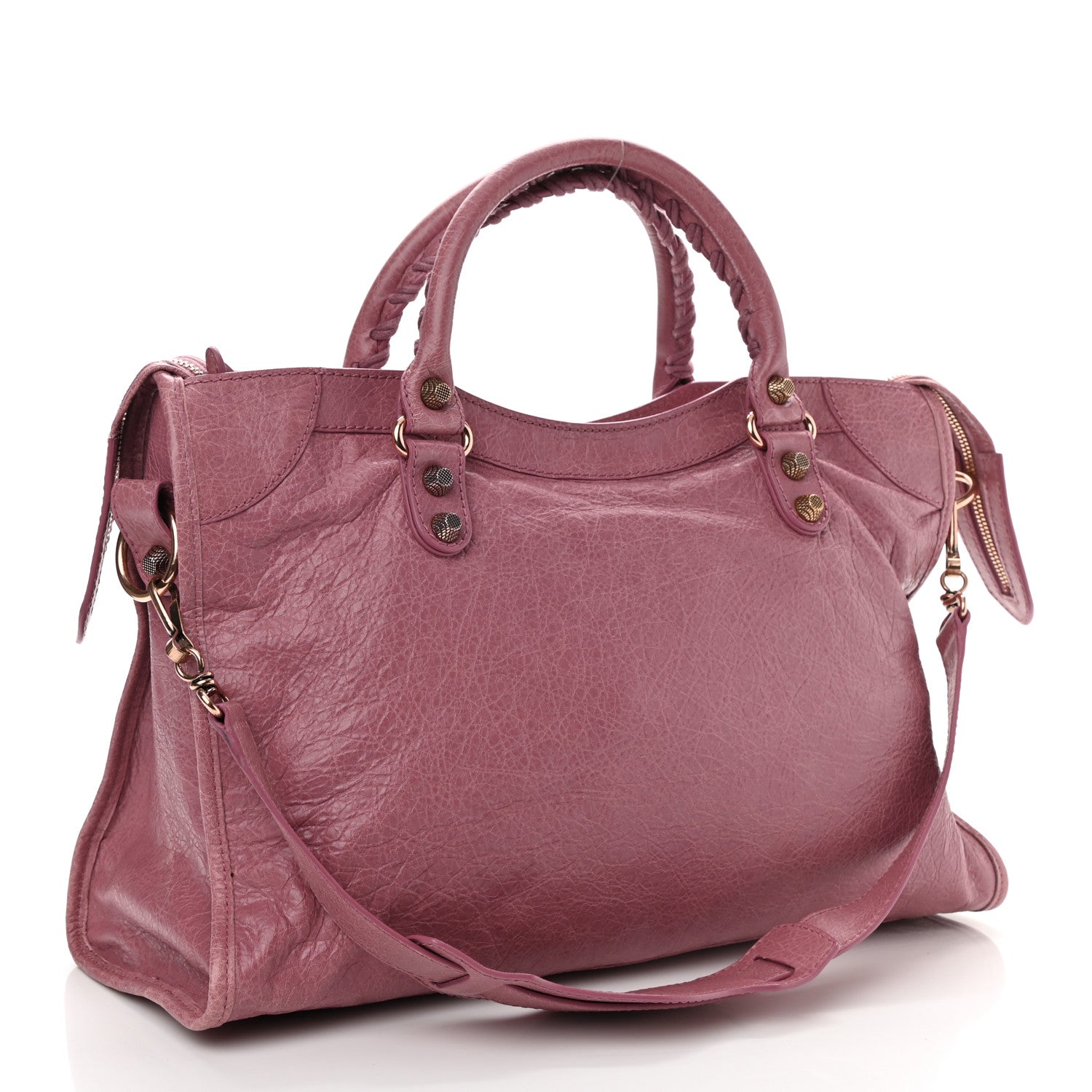 Balenciaga Agneau Giant 12 Rose Gold Hardware City Rose Bruyere 3 of 8