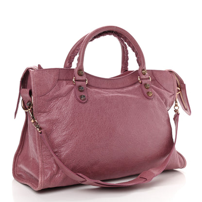Balenciaga Agneau Giant 12 Rose Gold Hardware City Rose Bruyere 3 of 8