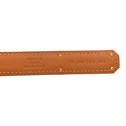Hermes Epsom Kelly Belt Gold 3 of 4