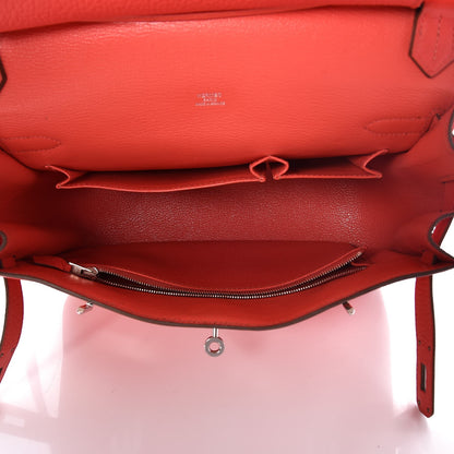 Hermes Taurillon Clemence Jypsiere 28 Rose Jaipur 5 of 7