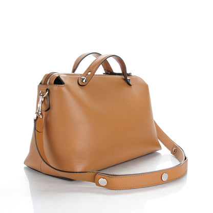 Fendi Vitello Dolce Large By The Way Boston Bag Orzo 3 of 8