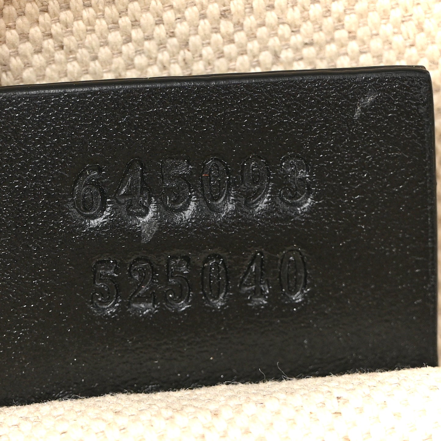 Calfskin GG Tennis Embossed Pocket Belt Bag Black